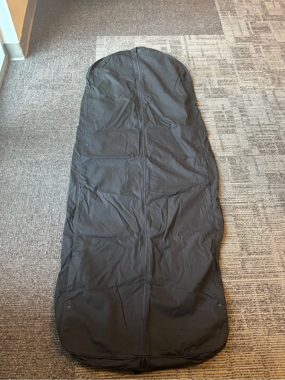 CHANEL Black Logo Garment Cover